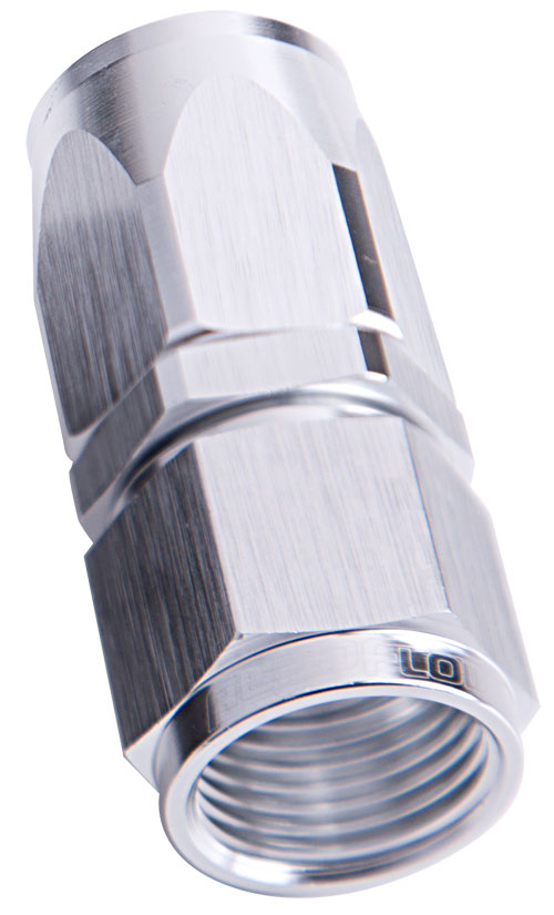 AF101-16S Aeroflow 16 An Taper Series Straight Hose End Silver - Image 2