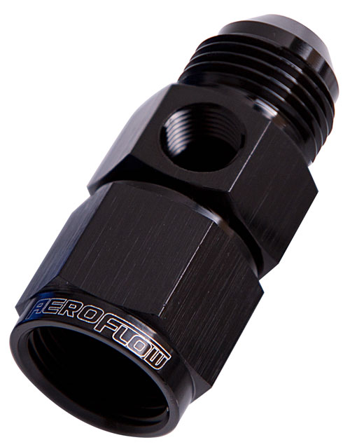 AF140-08BLK Aeroflow Straight Female Male 8 An Black With 1/8" Npt Port - Image 2