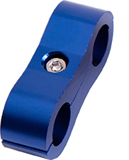 AF156-05 Aeroflow Billet Dual Hose Separator Blue - Image 2