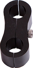 BILLET DUAL HOSE SEPARATOR BLACK - Image 2