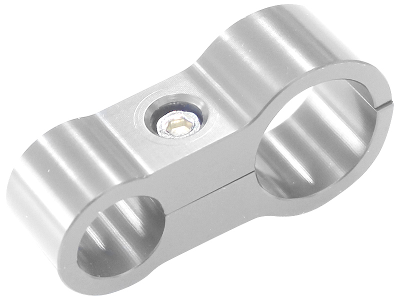 AF156-09-10S Aeroflow Stepped Billet Dual Hose Separators 6 & 8 Braid - Image 2