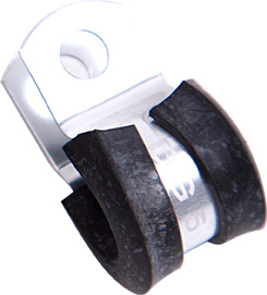 CUSHIONED P CLAMPS -20AN 5PK SILVER 31.8MM OR 1-41/64" ID - Image 2