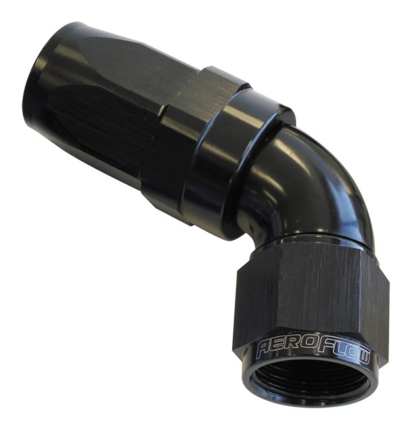 AF198-16BLK Aeroflow 60 Deg Hose End 16 An Black Full Flow Taper Style - Image 2