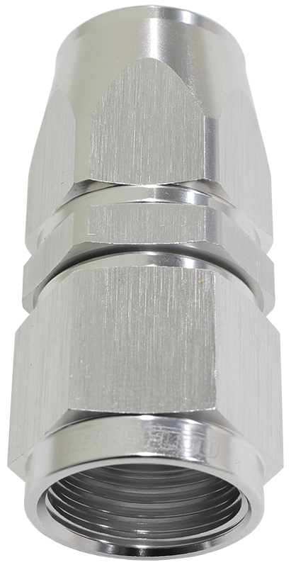ALLOY STRAIGHT HOSE END -20AN SILVER SWIVEL NUT SUIT TEFLON - Image 2