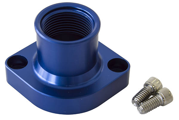 BILLET THERMOSTAT HOUSING BLUEFORD 351C STRAIGHT UP CLEVELAN - Image 2