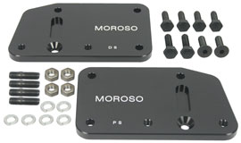 MO62555 Moroso Chev Ls Adaptor Mount Plates Converts Ls To Sbc Mount