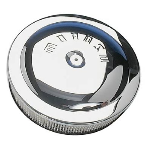 14 X 3 AIR FILTER ASSEMBLY    5 1/8 NECK, CHROME, REC BASE