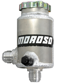 MOROSO OIL/AIR SEPARATOR TANK -12AN INLETS-OUTLET/-6AN DRAIN