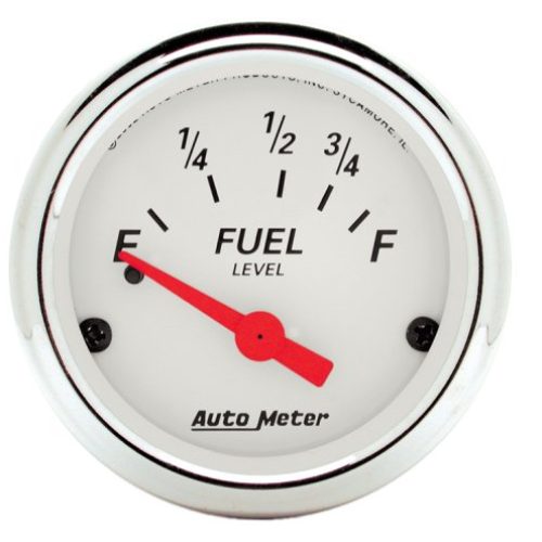 ARCTIC WHITE 2-1/16 FUEL LEVEL73-10 OHM, SHORT SWEEP ELECT.