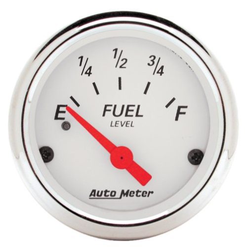 ARCTIC WHITE 2-1/16 FUEL LEVEL240-33 OHM, SHORT SWEEP ELECT.