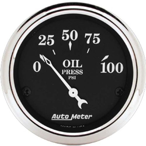 OLD TYME BK 2-1/16″ OIL PRESS 0-100PSI, SHORT SWEEP ELECTRIC