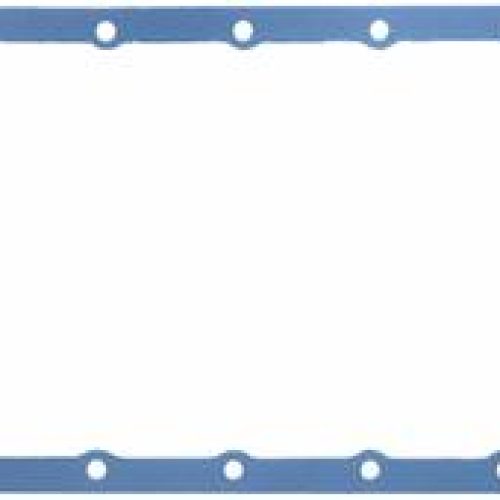 SBC 1 PIECE OIL PAN GASKET NO DIPSTICK STROKER RAILS THICK