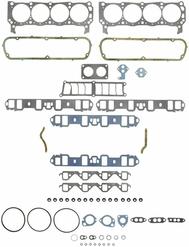 SBF 5.0L TOP END GASKET SET 68-85 302W **NOTES**