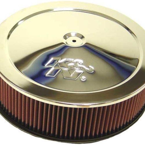 14 X 4 AIR FILTER ASSEMBLY    7-5/16′ DOMINATOR NECK,CHROME