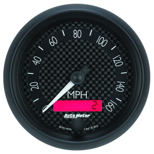 GT SERIES 3-3/8″ SPEEDOMETER  0-160MPH, IN DASH, ELECTRONIC