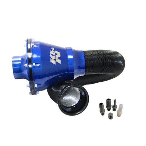KNRC-5052AL K&N Closed Intake System Blue Apollo With Breather Hole