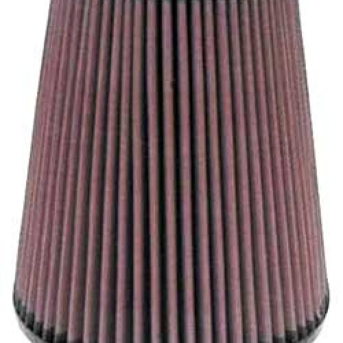 KNRU-2800 K&N 5 Clamp On Tapered Filter 4 3/8   6 1/2 O.D, 7 High