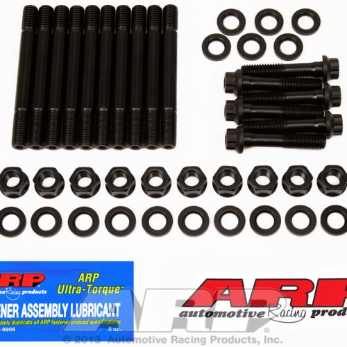 AR234-5602 Arp Sb Chev 350 Large Journal Mainstuds 4 Bolt Main Splayed Caps