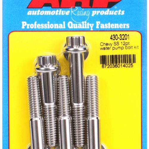 ARP 12PT WATER PUMP BOLT KIT  CHEV   STAINLESS