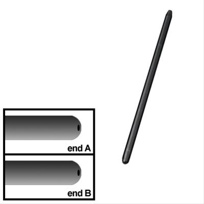 HI-TECH PUSHROD, 5/16 x 8.750 ONE PIECE MOLY, .080" WALL