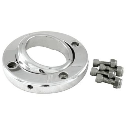 BOR909002 Borgeson Borg Swivel Floor Mount 1 3/4 Polished Solid Swivel