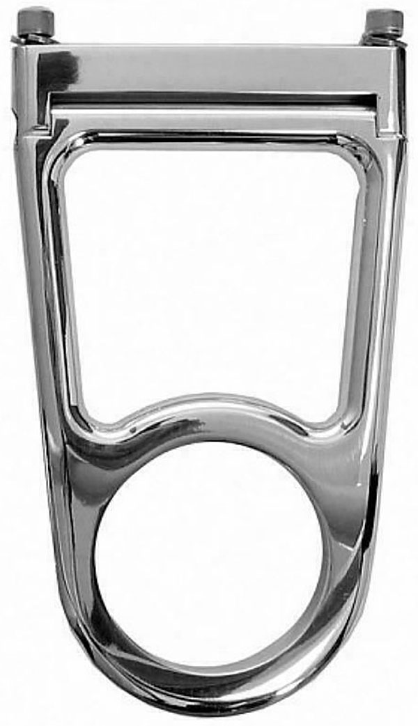 BORG BILLET ALUM OPEN COL DROP2DIA X 4 POLISHED -SWIVEL-