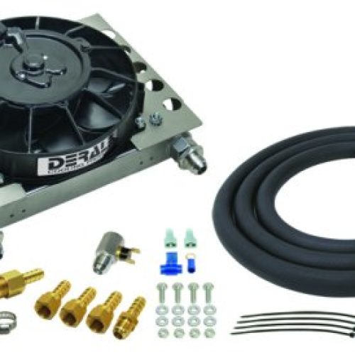 REMOTE OIL COOLER & FAN KIT   -8AN, 12-3/4 x 9-3/8 x 4-5/16