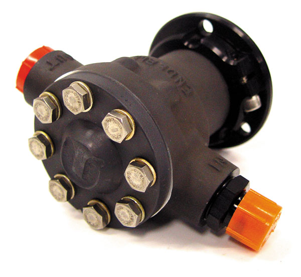 BILLET 600 FUEL PUMP 9.2 GPM ALKY BLOWN -12AN IN, -8AN OUT