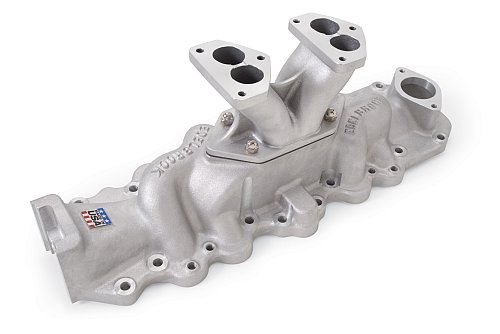 SLINGSHOT FLATHEAD MANIFOLD 1938-48 FORD DUAL 3-BOLT CARBS