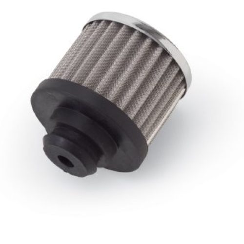 ED4420 Edelbrock Cleanable Valve Cover Breather, Push In, W/Logo, (K&N Style)