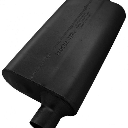 50 SERIES DELTA FLOW MUFFLER  2.25″ OFFSET IN / CENTRE OUT