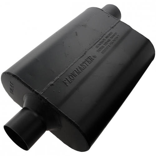 SUPER 44 SERIES MUFFLER       2.50″ CENTRE IN / OFFSET OUT