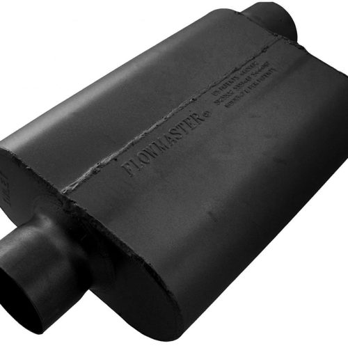 40 SERIES DELTA FLOW MUFFLER  3.00″ CENTRE IN / OFFSET OUT