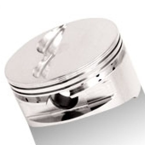 SBC 4.030″ PISTONS -5cc FLAT  3.500″ ST 6.000″ ROD 1.250″ CH