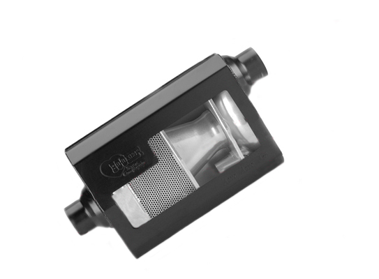AERO CHAMBER MUFFLER 2.5" OFFSET INLET / OFFSET OUTLET