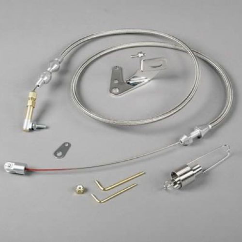 LK-DP-1000HT36 Lokar Duo Pack Throttle Cable Kit 36 Cable/Bracket/Spring S/S