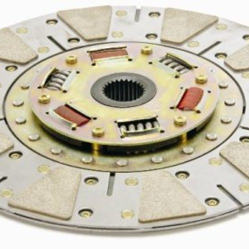 CHEV 10.5″ PERF. CLUTCH DISC  1-1/8″ x 26 SPLINE, 500HP MAX