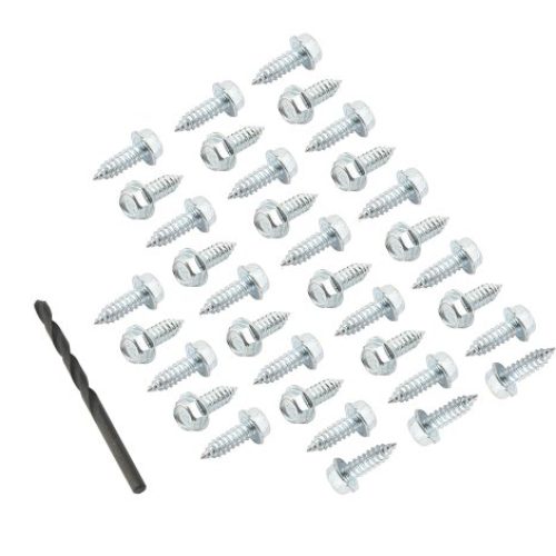 WHEEL RIM SCREW KIT (35PCS) 35 GRADE 8 SCREWS W/ DRILL BIT