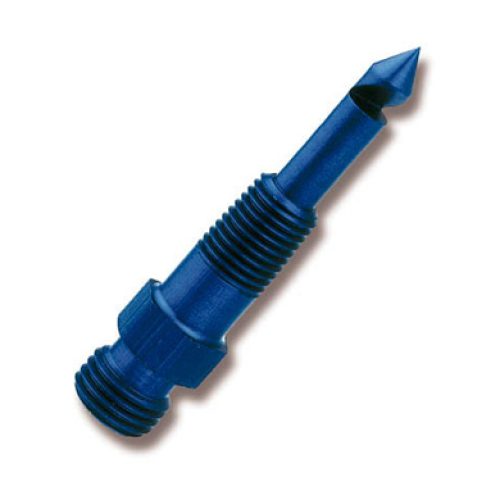 NOS ALUM FAN SPRAY NOZZLE 1/16NPT (BLUE) NEEDS JET. 90 DEG