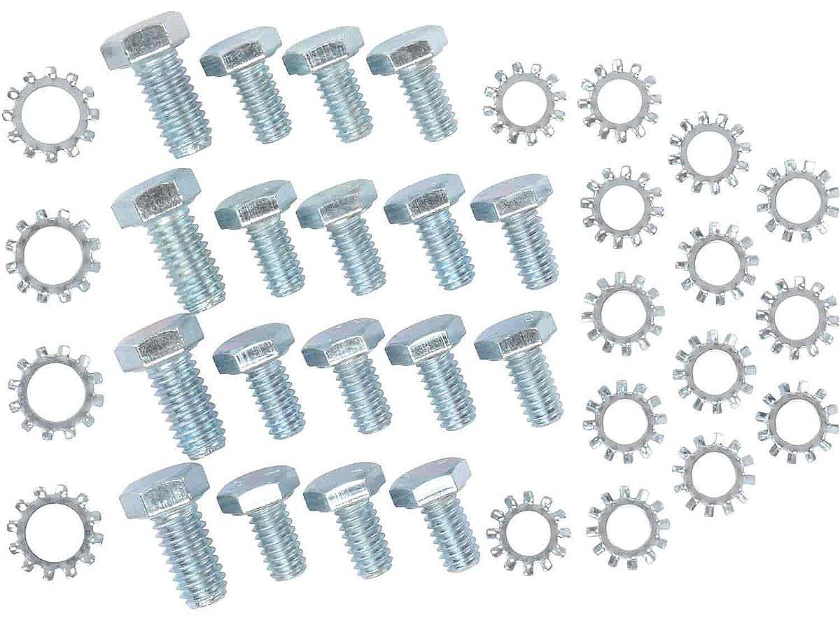 SBC CHEV OIL PAN SUMP BOLT KIT
