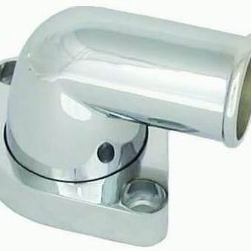 ALUMINIUM 90DEG SWIVEL WATER NECK, CHROME SUIT CHEV