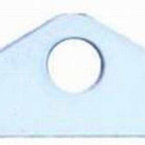 VALVE COVER SPREADERS, CHROME 8 PIECES, 1-1/2 WIDE TABS
