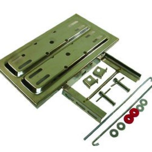 S/LESS STEEL BATTERY TRAY     (INCLUDES HOLD DOWNS)