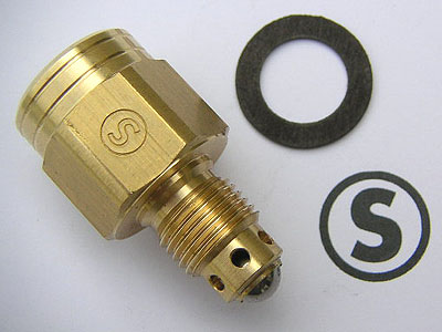 STROMBERG 97 FUEL INLET S JET WITH GASKET EA