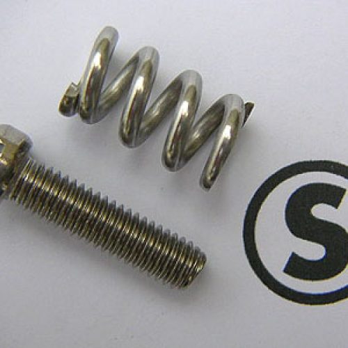 STROMBERG 97 THROTLE STOP SCREW & SPRING STAINLESS