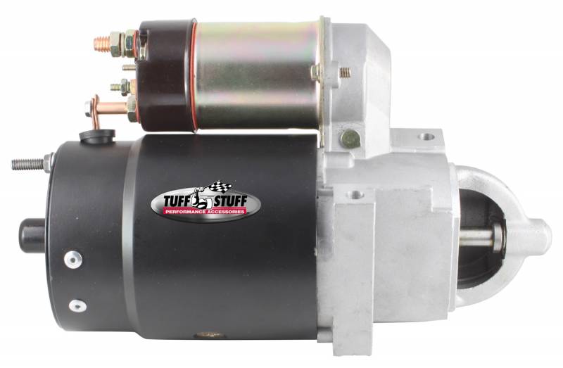 TUF3510B Tuff Stuff Starter Chev 168 T Staggered Bolts Black