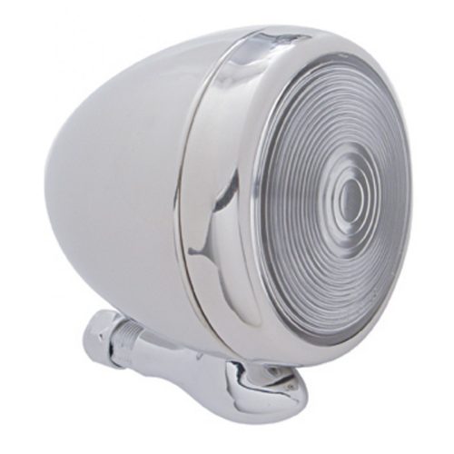 UP30648 Upi Reproductions Teardrop Dummy Spot Light Chrome 4 3/4 Dia 5.5 Deep