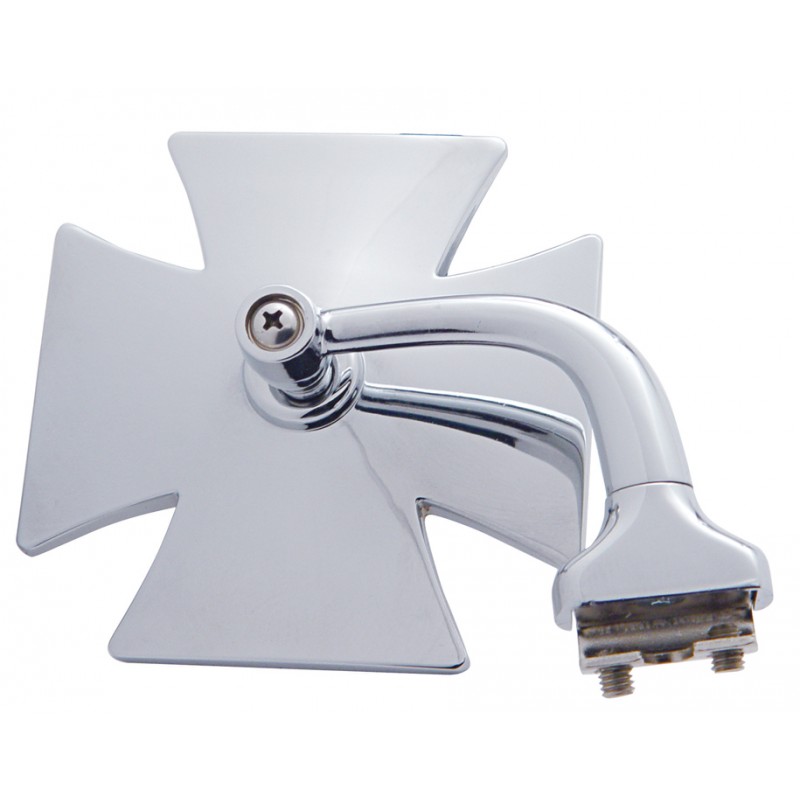 MALTESE CROSS 4 PEEP MIRROR CURVED ARM PEEP MIRROR