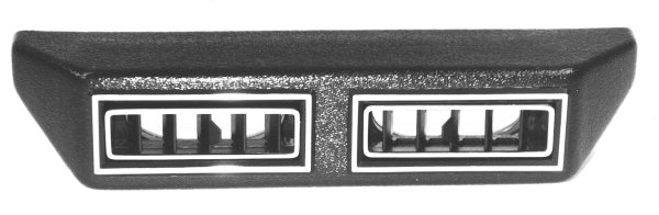 VINTAGE AIR UNDERDASH LOUVER *BLACK* DOUBLE LOUVER