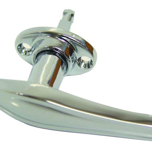 1928-29 OUTSIDE DOOR HANDLES  SUIT CLOSED CAR CHROME EA N/LO